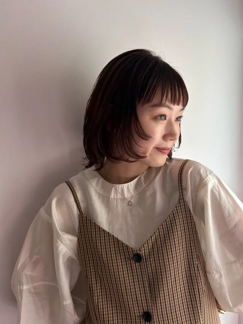 カラー ~洗練ナチュラル~ 🪵 岡田 知佳のヘアスタイル