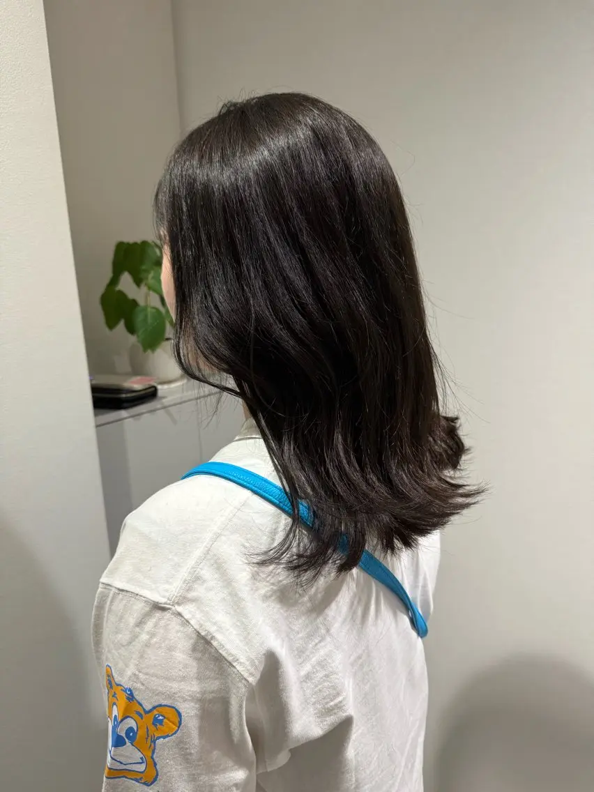 カラー ヘアカラー 檜 果歩のヘアスタイル
