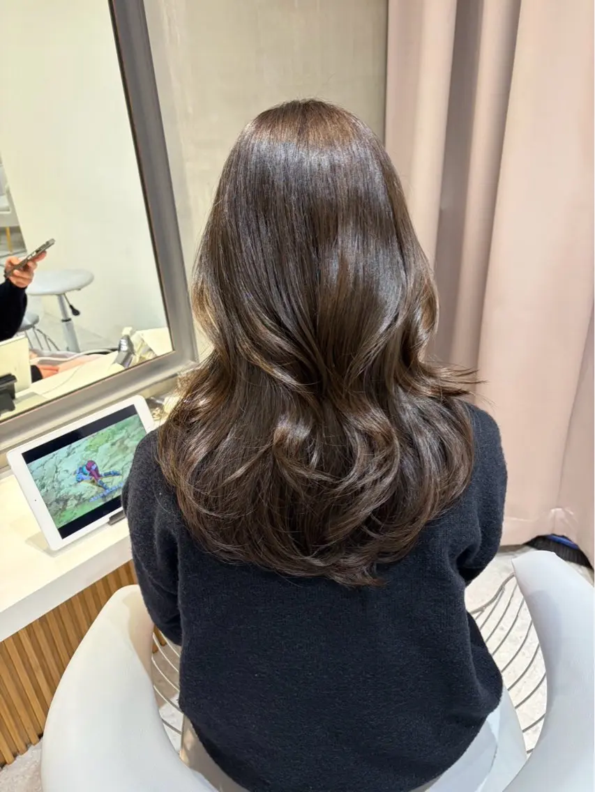 ロング 🪽ショウヤ🪽 /ブリなしダブル🌟のヘアスタイル