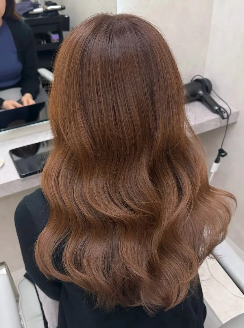 ロング カット ヘアカラー トリートメント 🇰🇷韓国スタイル レイヤー/ayanaのヘアスタイル