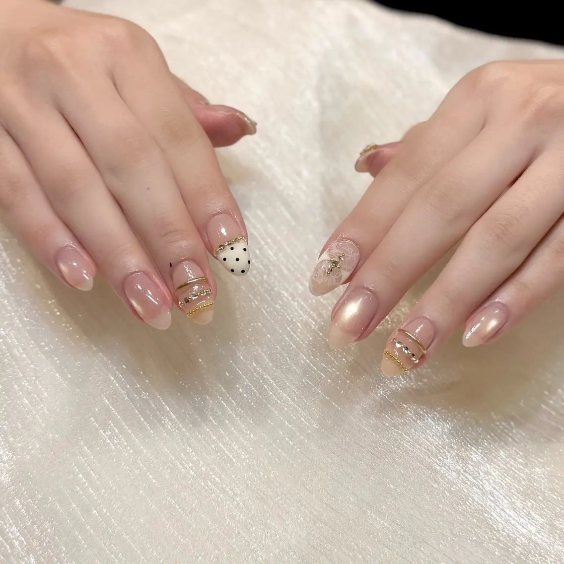 ネイル ハンドネイル 新井 ひなののネイルデザイン