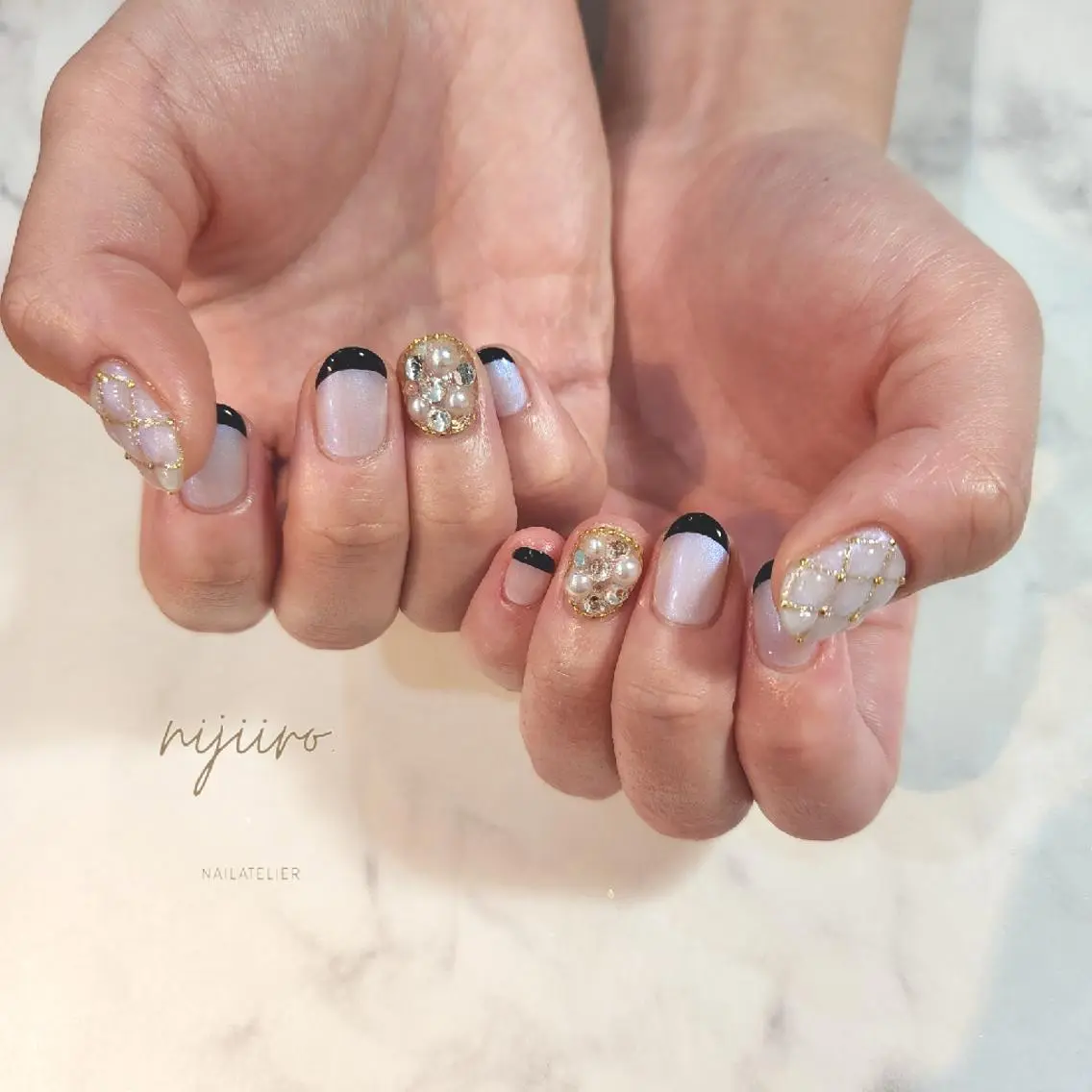 ネイル ハンドネイル nijiiro🌈 サトウのネイルデザイン