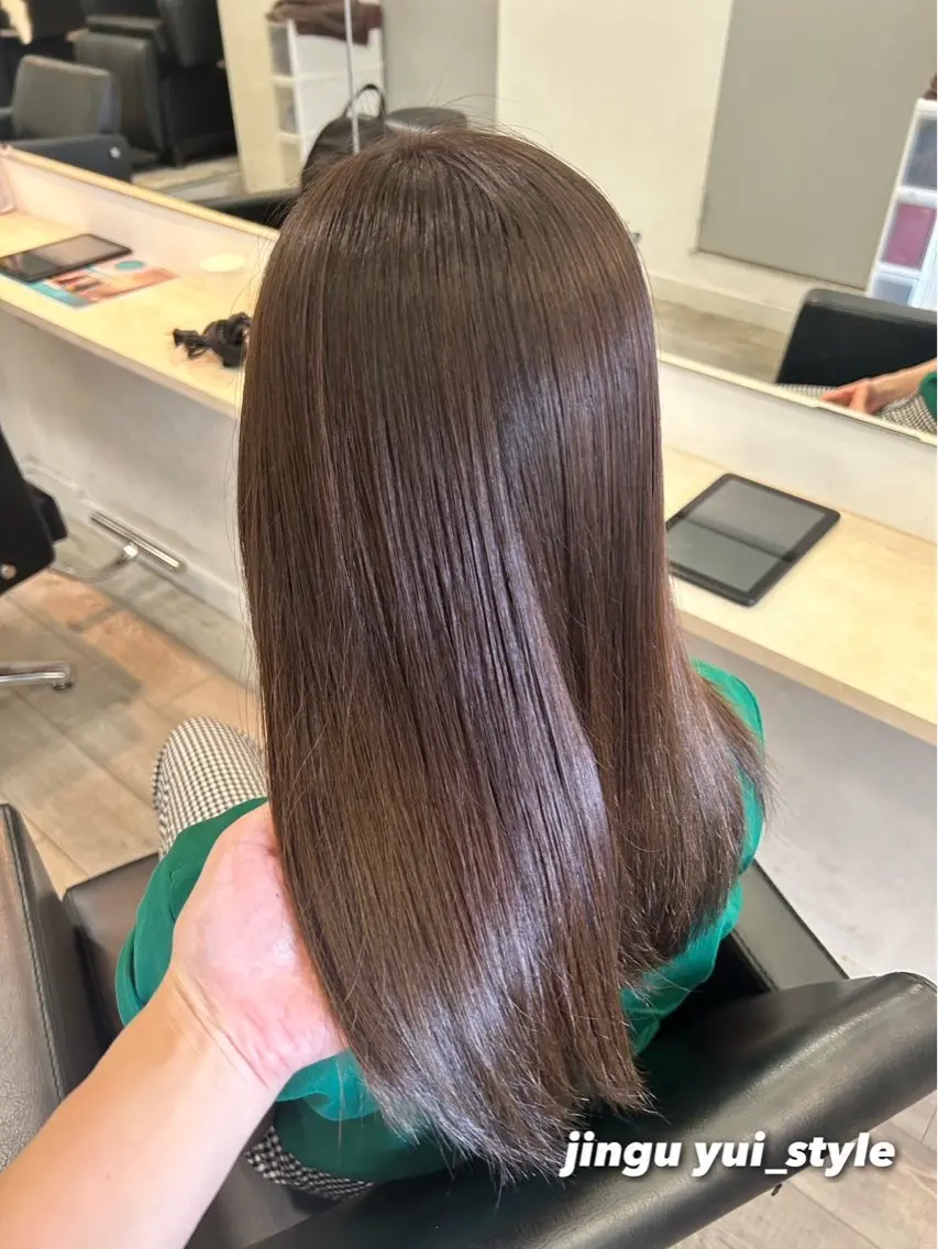 セミロング カラー パーマ ヘアアレンジ メンズ ワット 原宿のヘアスタイル
