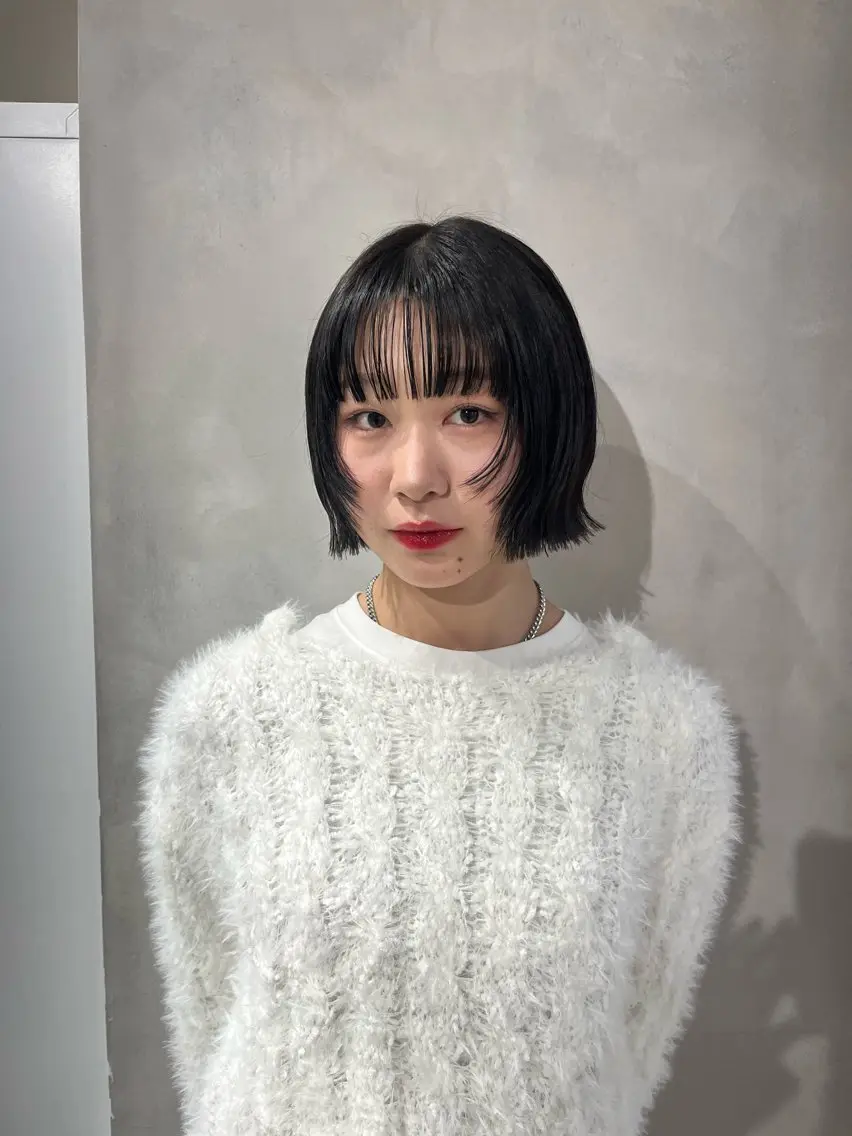 ショート カラー カット ヘアカラー トリートメント ボブ/ベージュ/ パーマ🪿近森ゆいのヘアスタイル