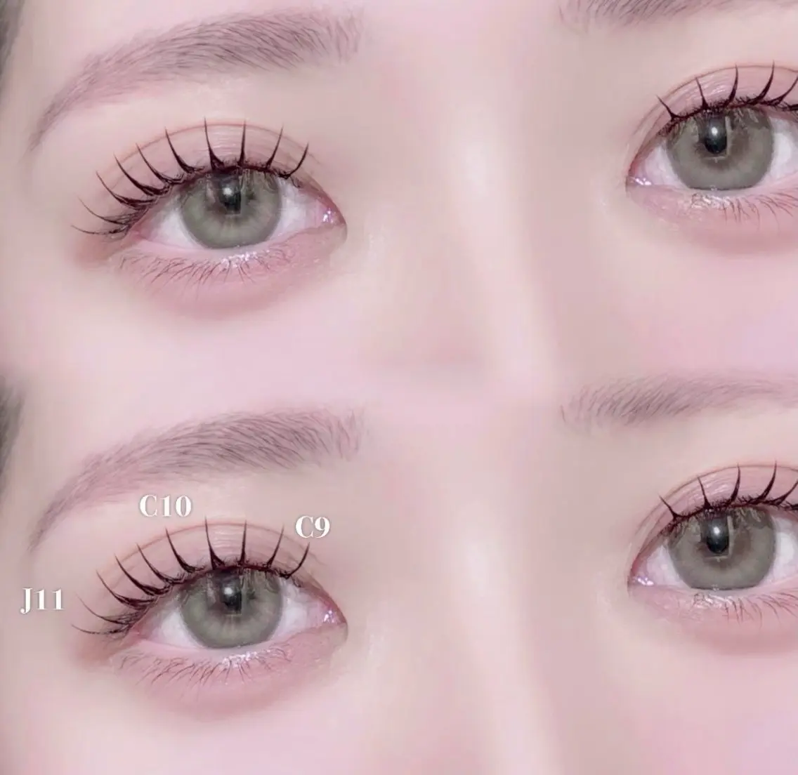 マツエク・マツパ 🎀memelu 近鉄奈良🎀のマツエク・マツパデザイン