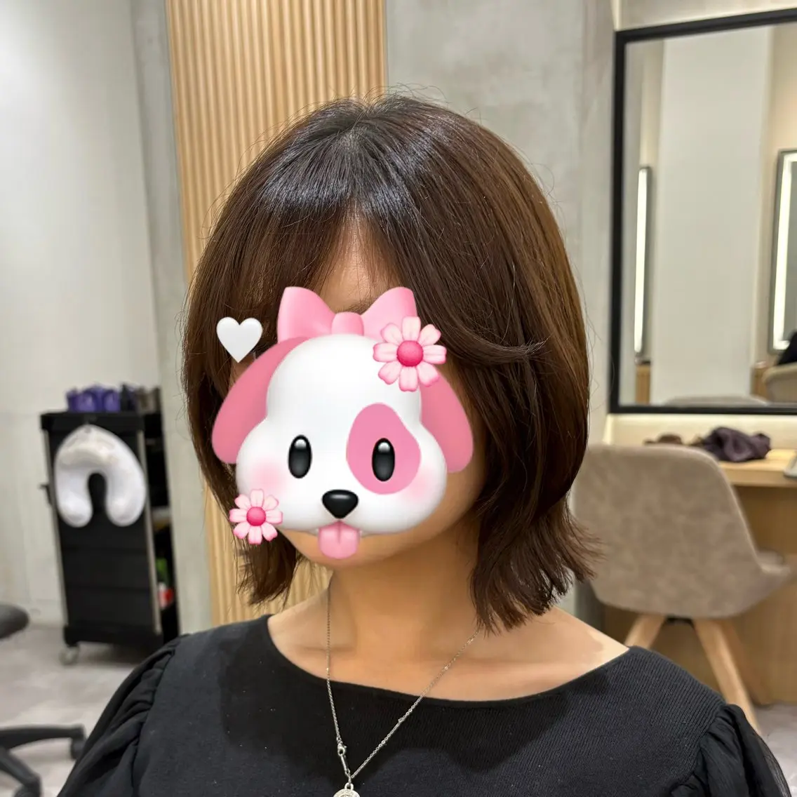 ショート カラー レイヤー🍀ボブ 浦和🍓YUIのヘアスタイル