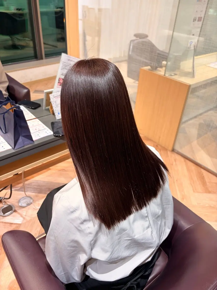 ミディアム カラー ラベンダーカラー ヘアカラー Yamada Ami🪐のヘアスタイル