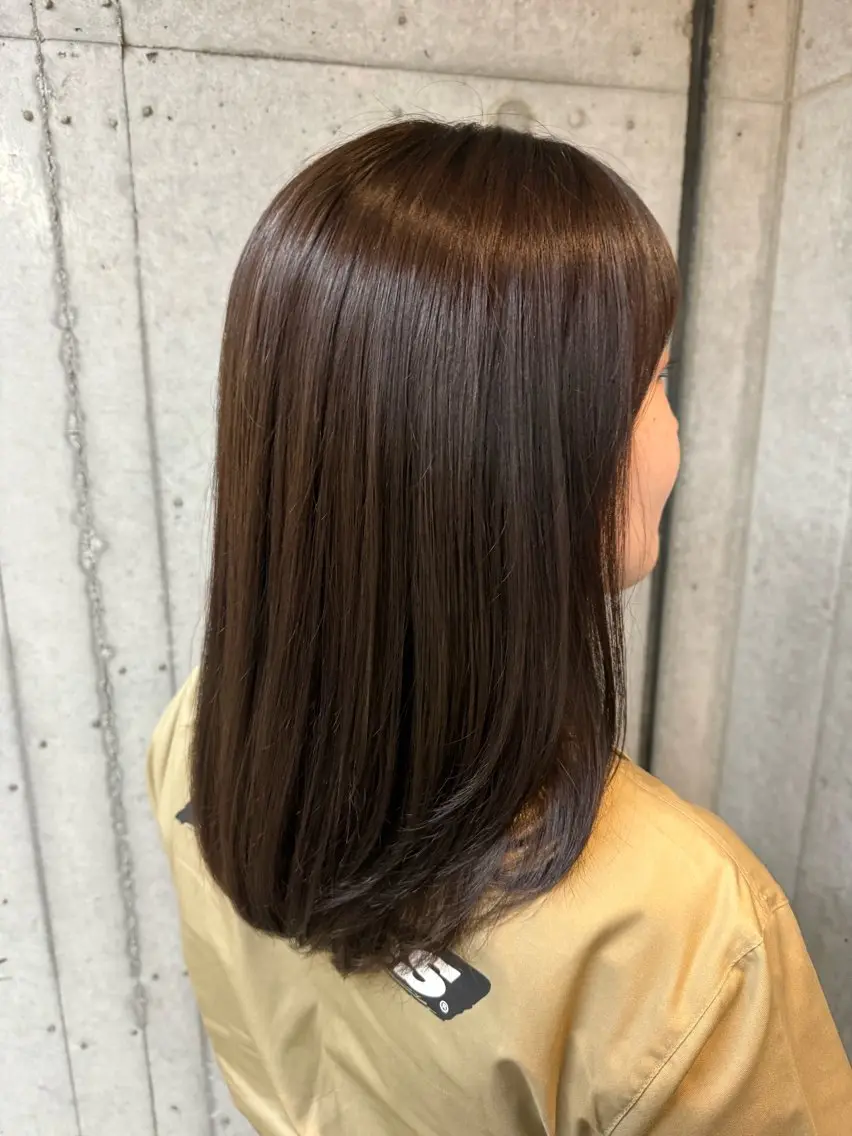 カラー 縮毛矯正 🎀ヘアセット/艶髪 /はやしほのか🎀のヘアスタイル