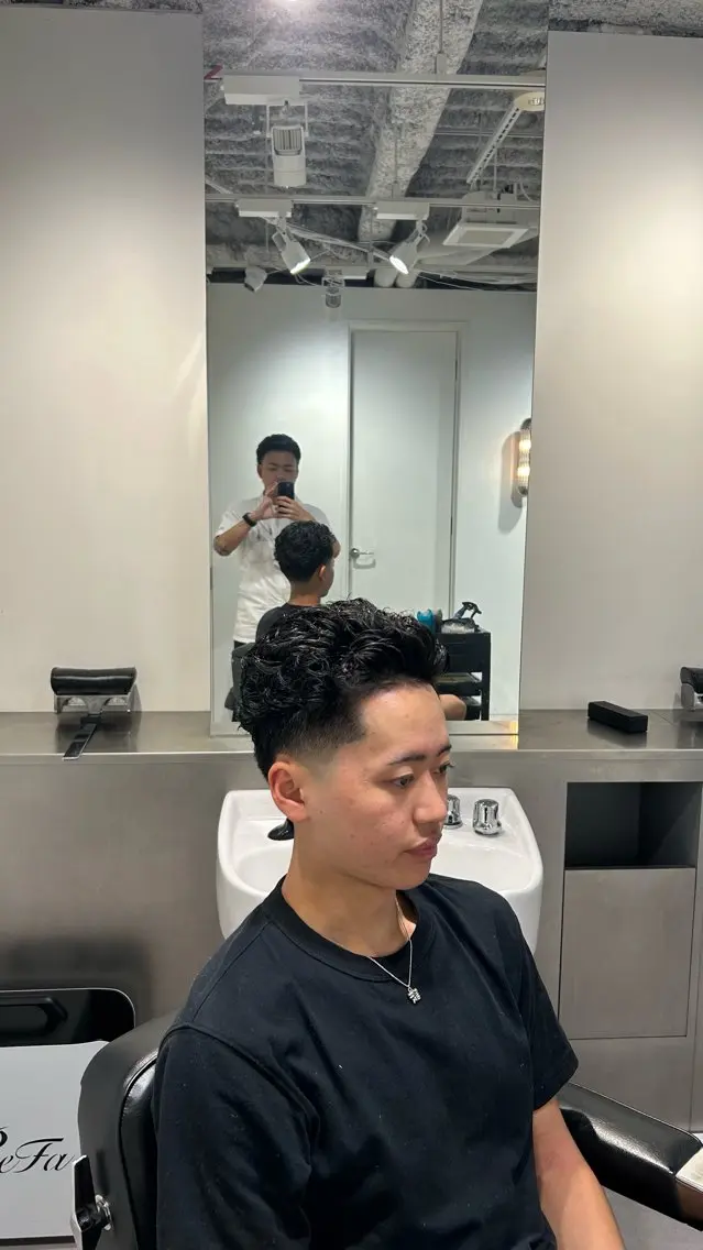 ショート カット パーマ はが れおのヘアスタイル