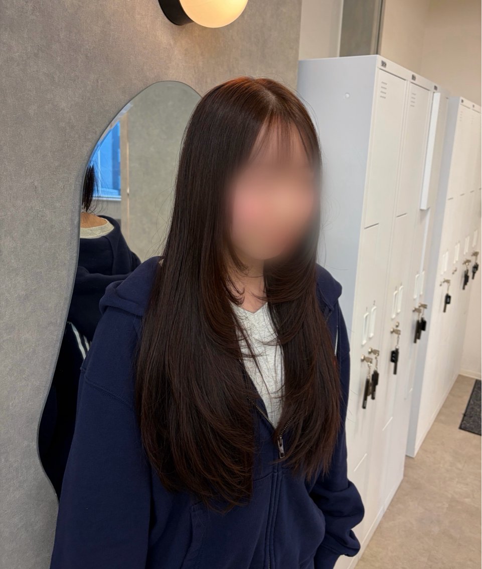 ロング カラー カット ヘアカラー 🌷【透明感カラー】 ✨Yuiのヘアスタイル