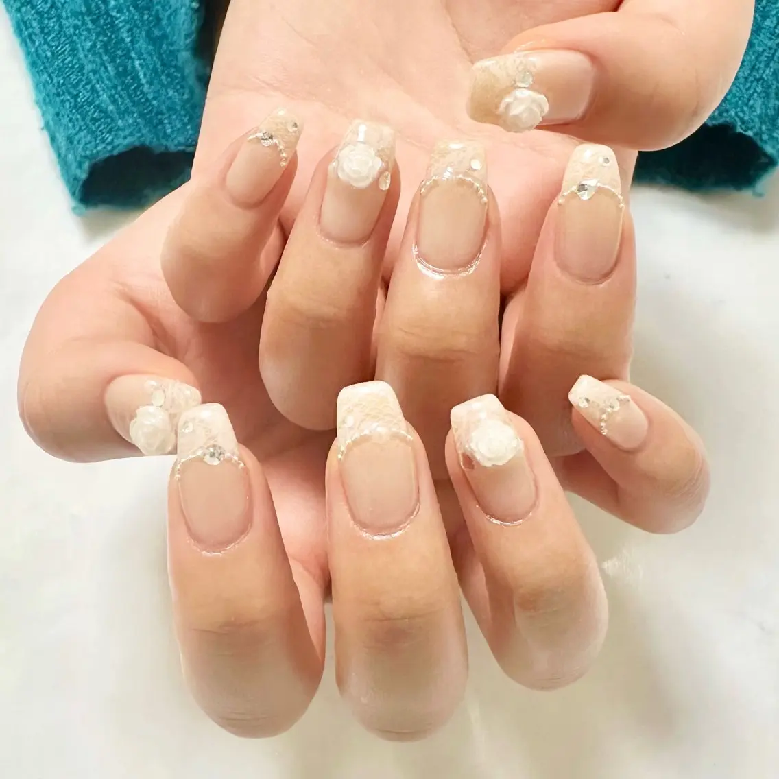 1番人気!時間内ジェルやり放題✨ソフトジェルオフあり/持ち込みデザイン🆗/パラジェルベース込み✨の写真