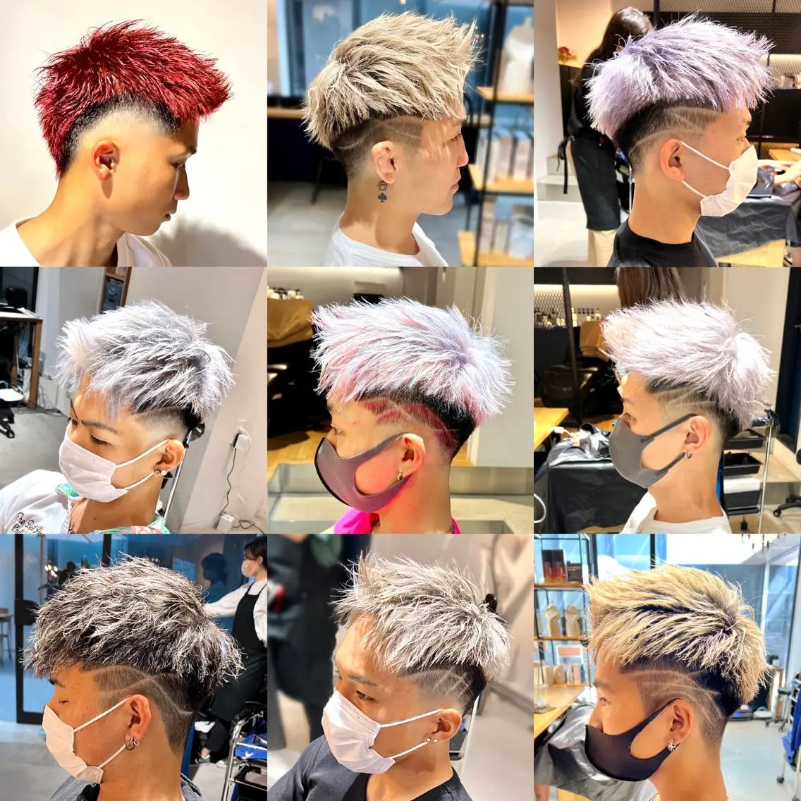 カラー メンズ カット ヘアカラー トリートメント メンズ専門　井藤 雅也のヘアスタイル
