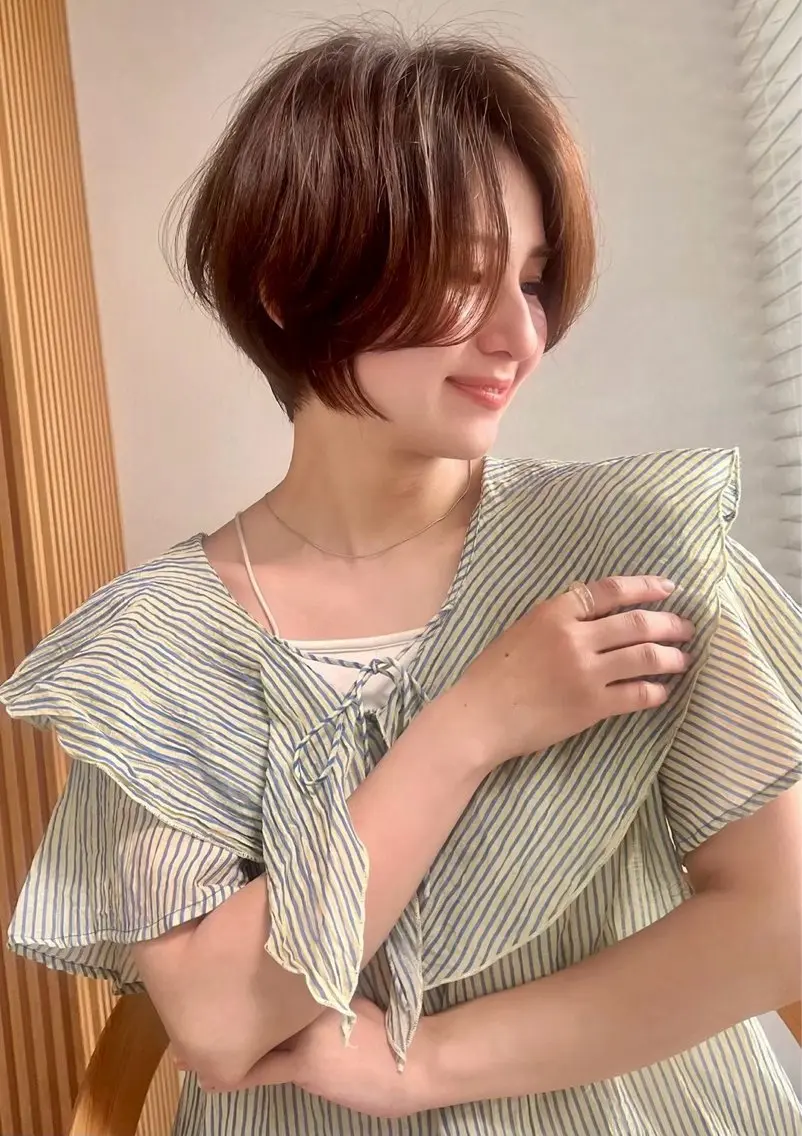 ショート ボブ/メンズ 特化 misuzu🎀✨のヘアスタイル