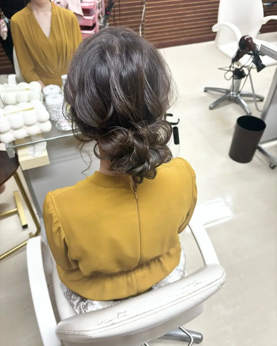 セミロング 🎀 KUBO AYAKA 🎀✨のヘアスタイル