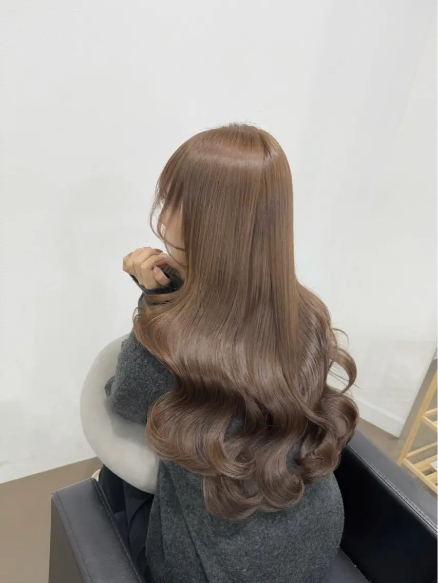 【ブリーチなしWカラー】＋3stepトリートメント✨の写真