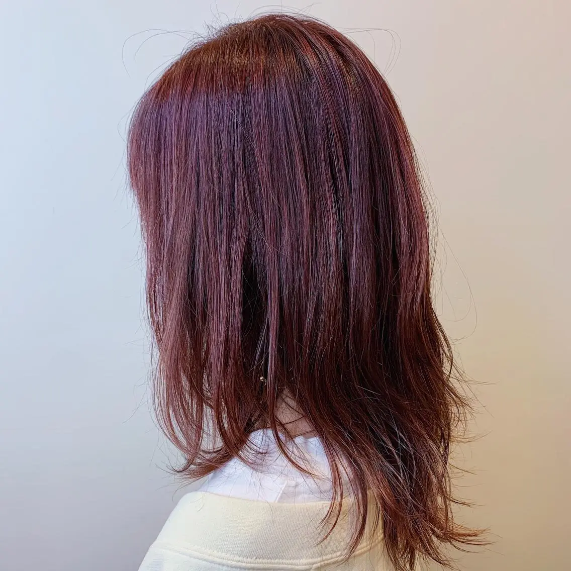 ロング カラー カンダ ケイタのヘアスタイル