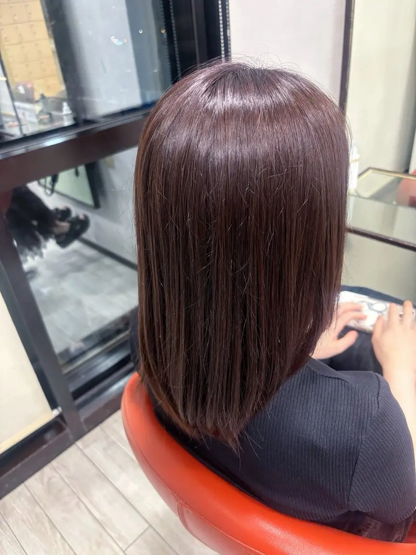 セミロング カラー 樋口 🌙⭐︎のヘアスタイル
