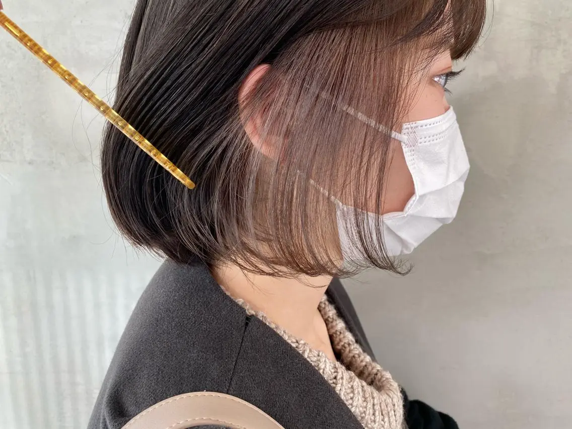 ミディアム カット ヘアカラー トリートメント 🫧透明感カラー🫧 OIKAWAのヘアスタイル
