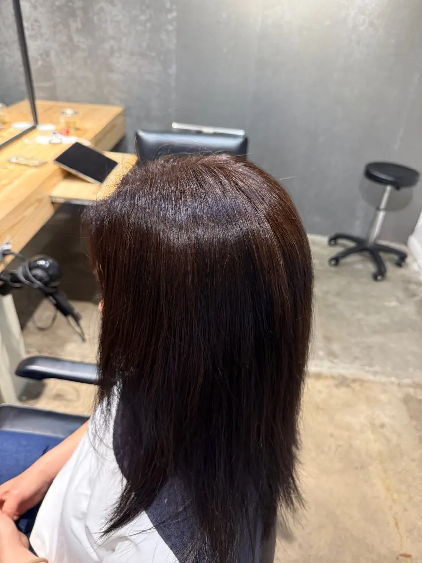 カラー 西村 颯世のヘアスタイル