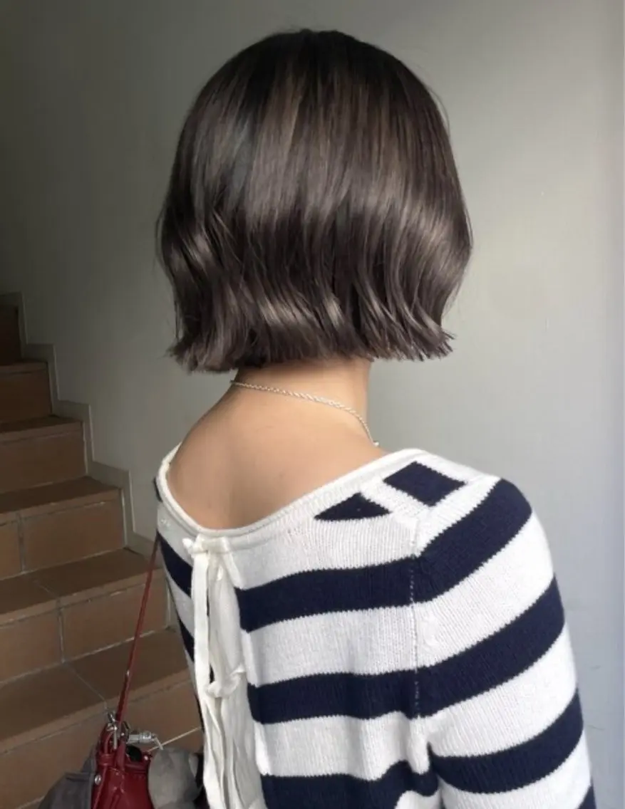 カラー ブラウンカラー ヘアカラー トリートメント 🎀メンズパーマ☆ 艶カラー☆Syuriのヘアスタイル