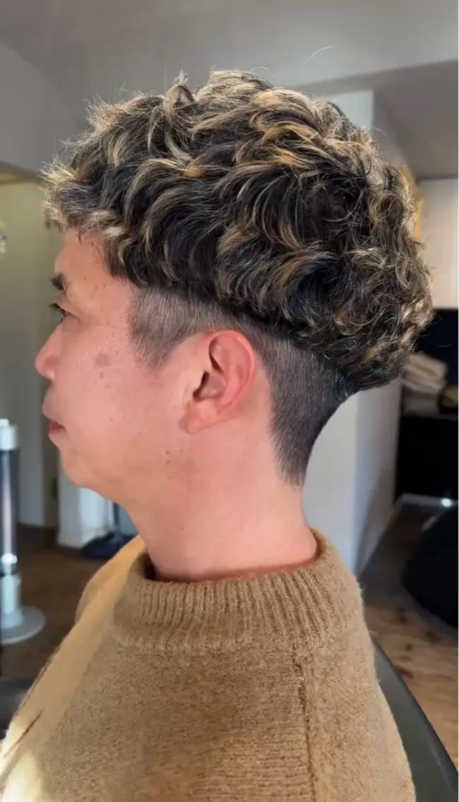 カラー パーマ メンズ Mina🎀🥯 カットモデル募集中のヘアスタイル