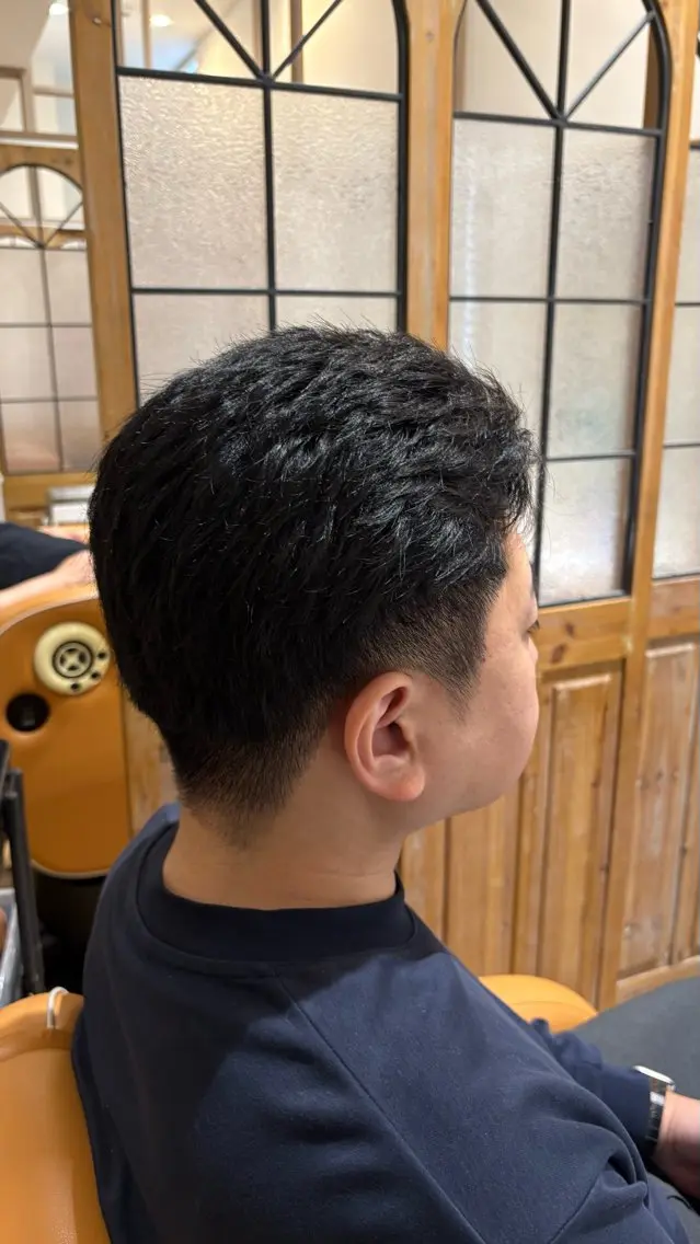 ショート カット ヘッドスパ 似合わせ 顔周りYUUGAのヘアスタイル
