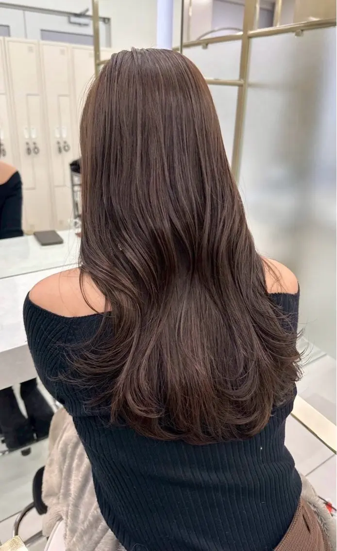 ロング カラー COA /透明感 カラー/ rin🎀のヘアスタイル
