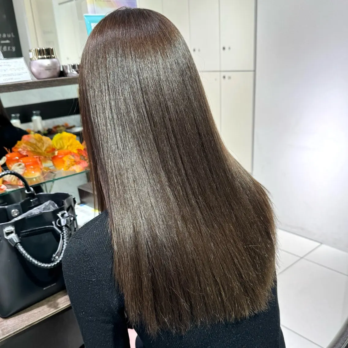 ロング カラー ヘアアレンジ ヘアカラー ブリーチなしカラー /新百合ヶ丘/安形翔のヘアスタイル