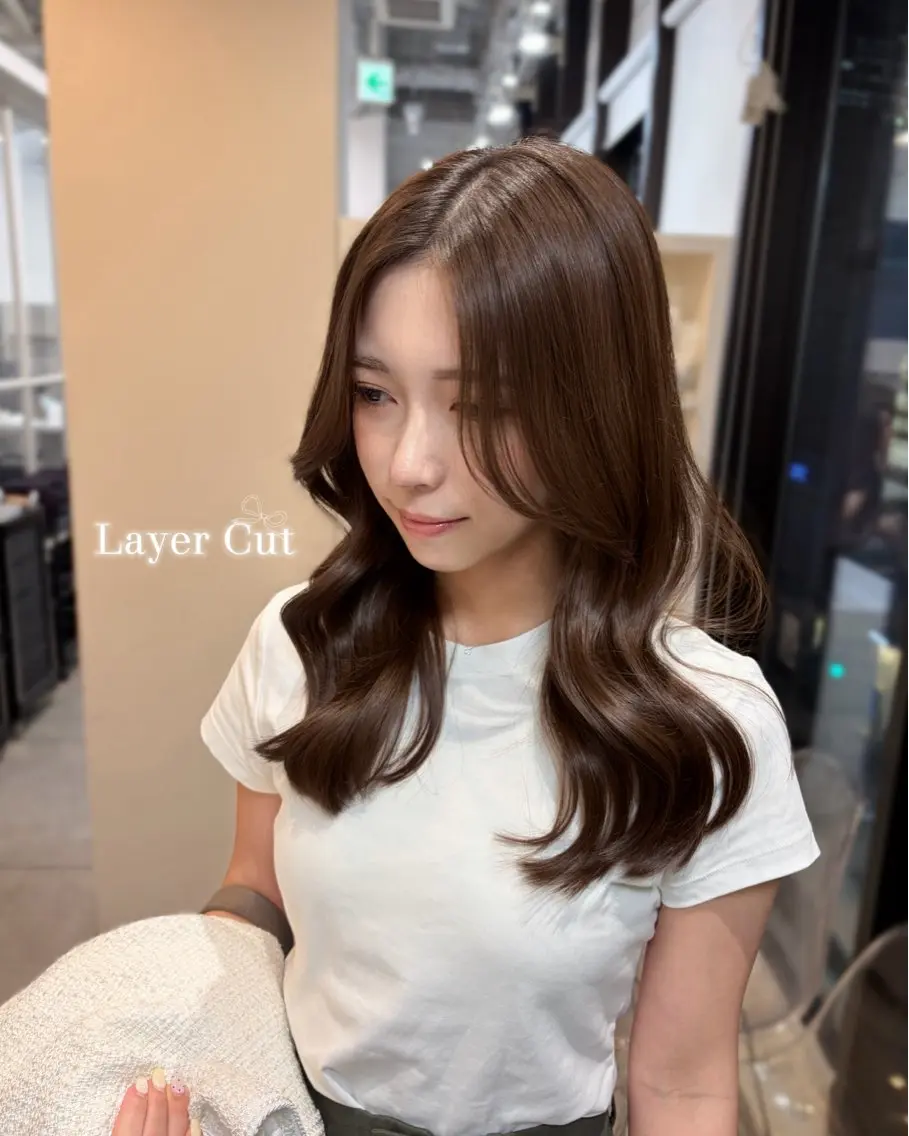 ミディアム カット Core　山下 このはのヘアスタイル
