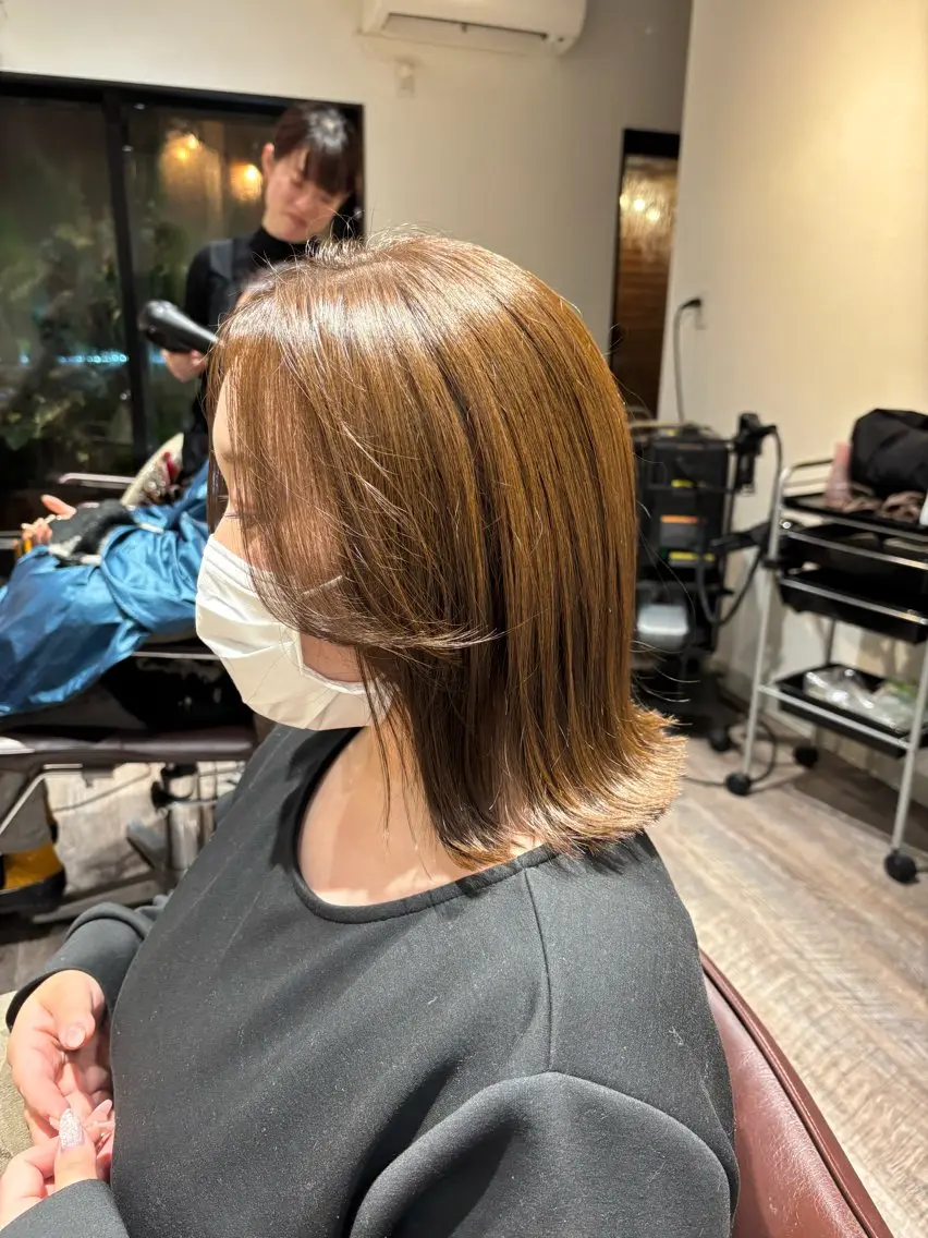ミディアム カット トリートメント SOL Matsumuraのヘアスタイル