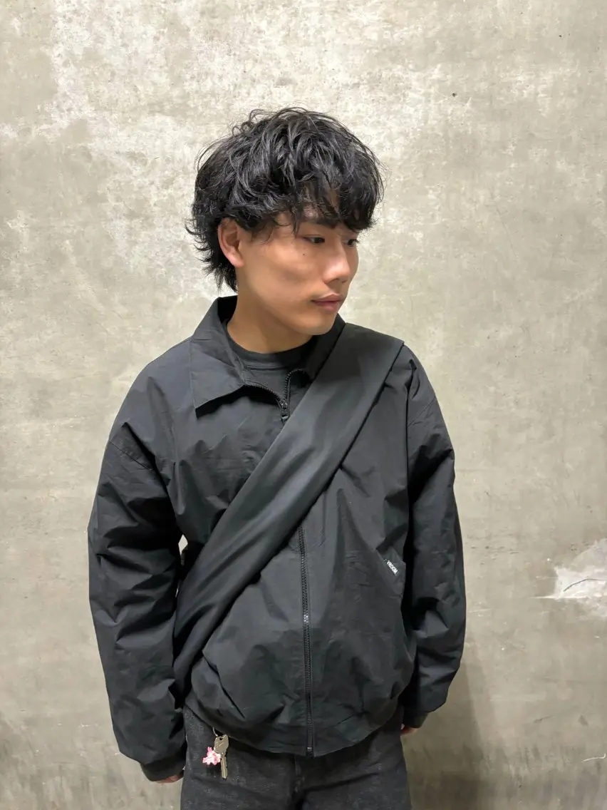 パーマ メンズ カット パーマ 【メンズ 特化】村斎　伶次のヘアスタイル