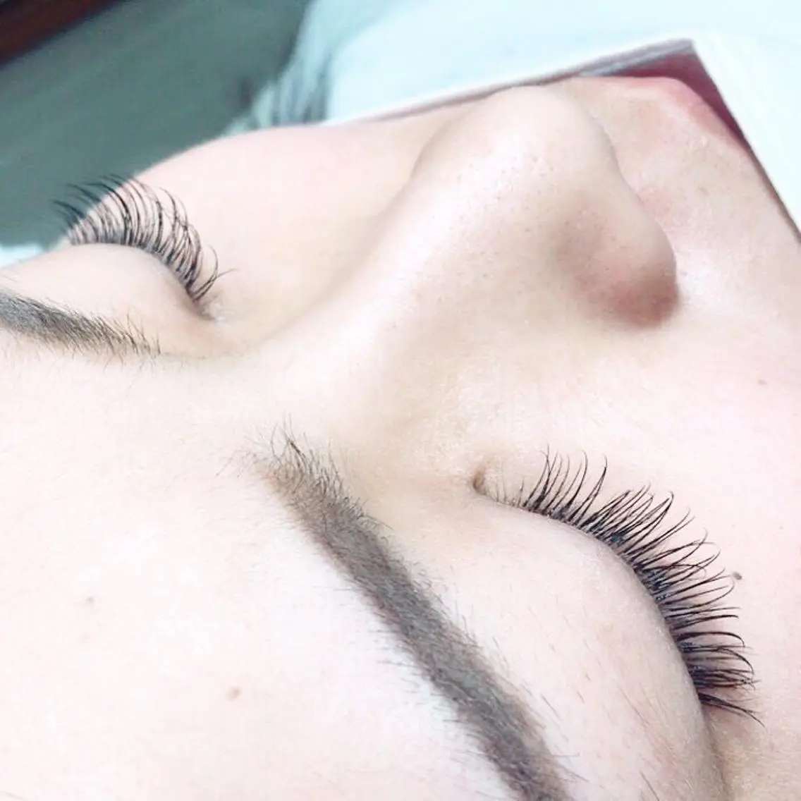 ロング カラー パーマ ヘアアレンジ キッズ マツエク・マツパ マツエク brille ~eyelash~のヘアスタイル