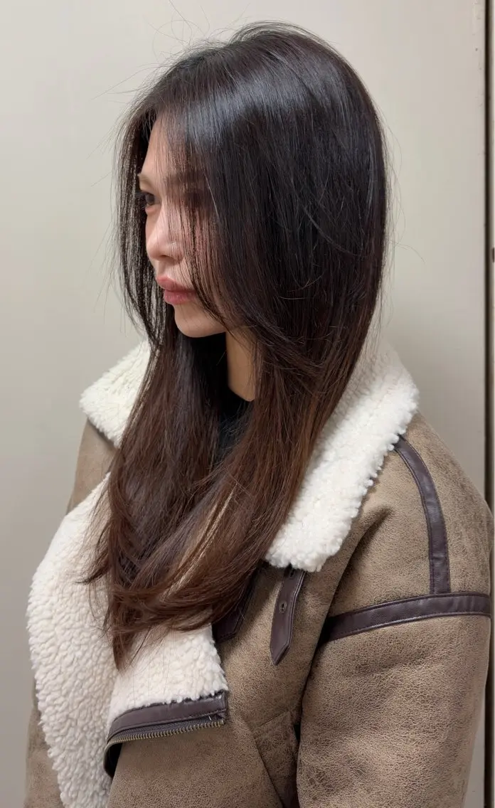 ロング ショート、ボブ💚 レイヤー/井上翔のヘアスタイル