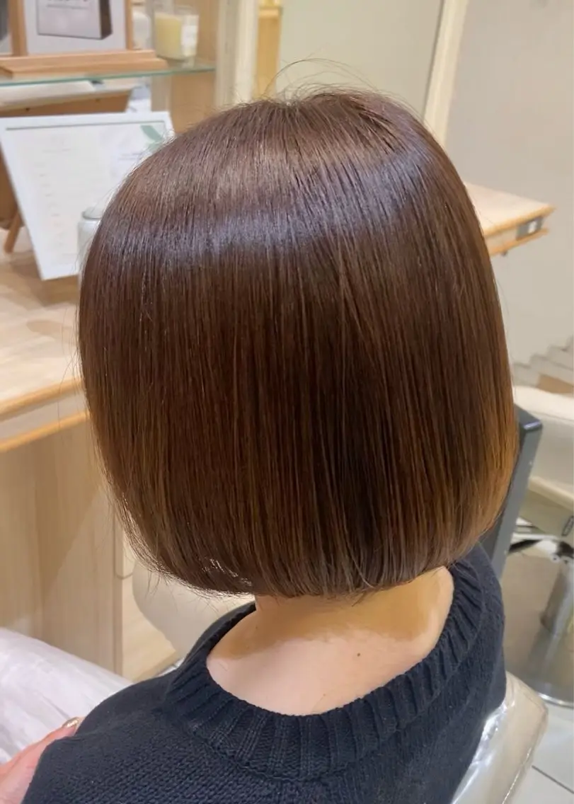 ショート ボブ カット ✨美髪の錬金術師🧙 縮毛矯正/Dakeのヘアスタイル