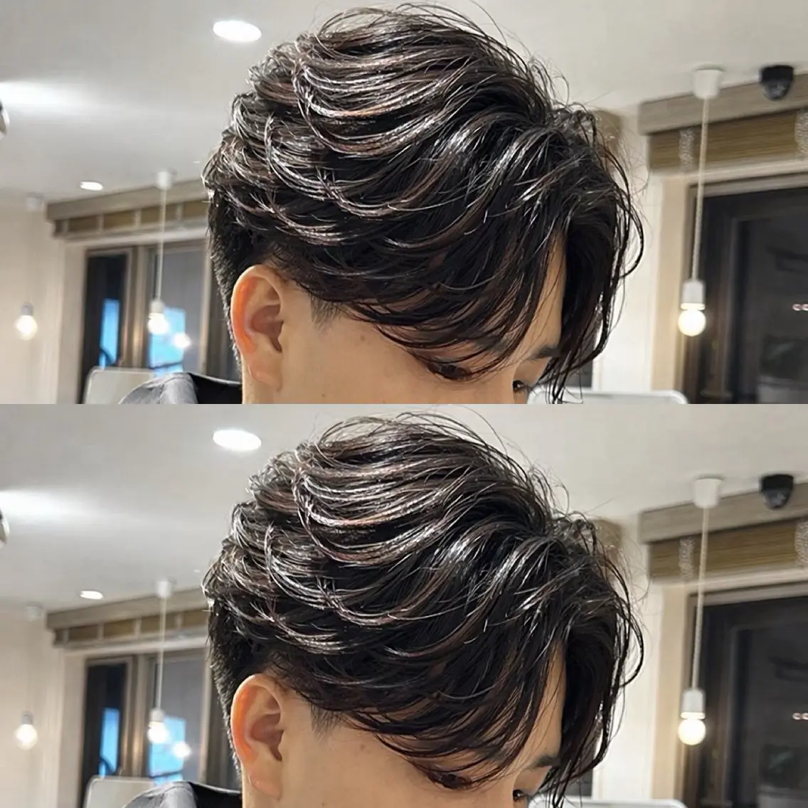 ショート パーマ メンズ パーマ 🇰🇷韓国フェザー パーマ🪽‪/ユウトのヘアスタイル