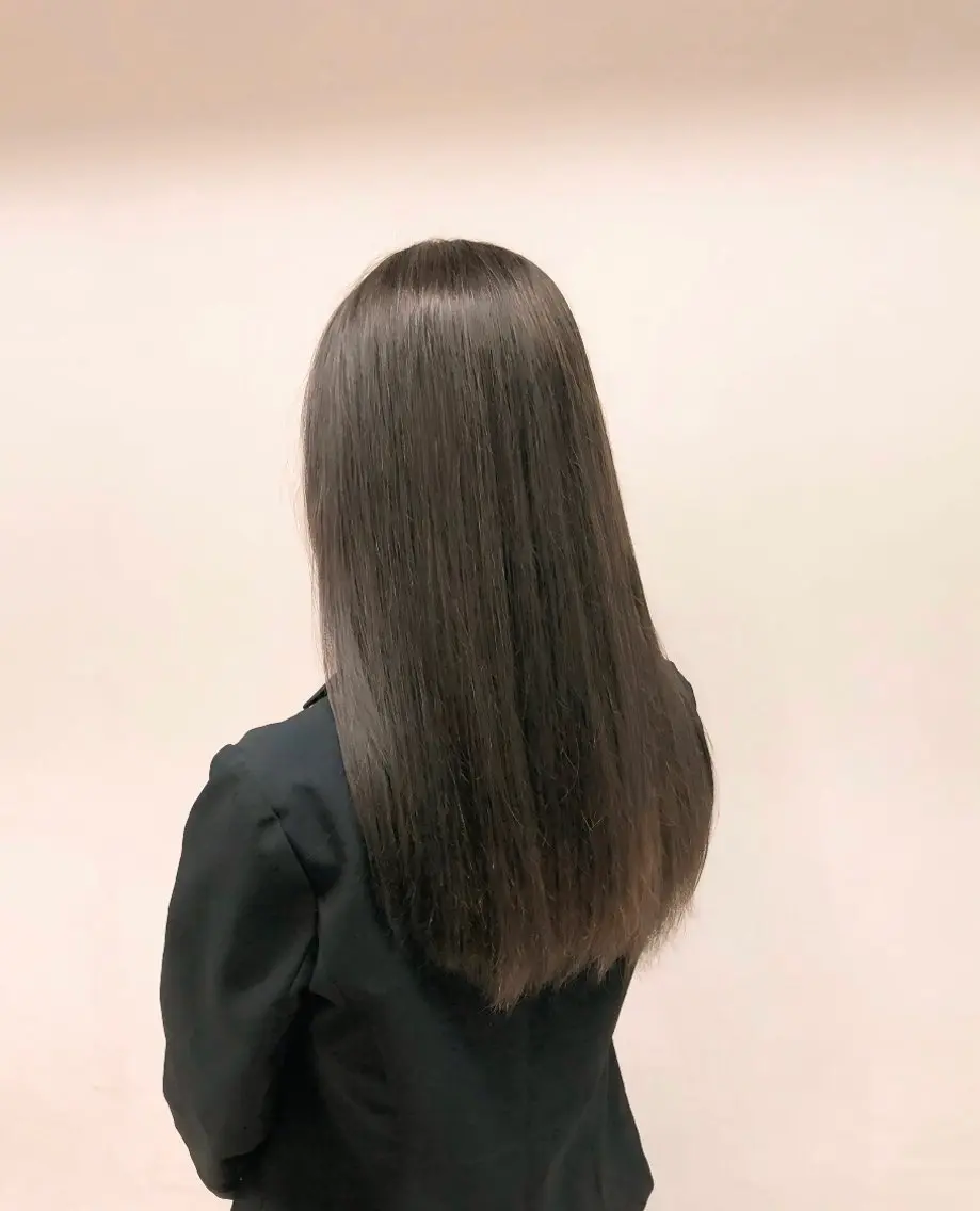 ミディアム ヘアカラー 森田 一輝のヘアスタイル