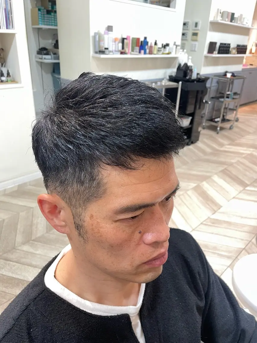 メンズ カット 上村 直輝のヘアスタイル