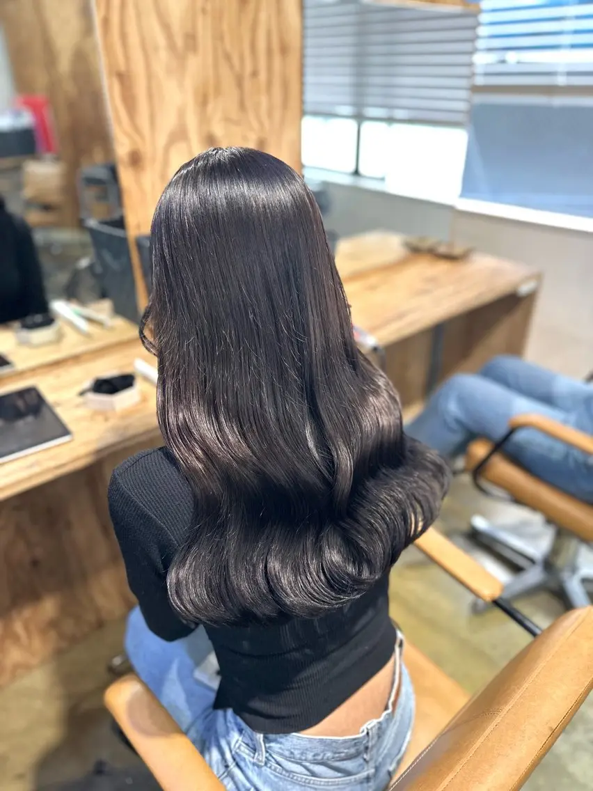 ロング カラー ︎︎カイ ミズキ 🎀のヘアスタイル