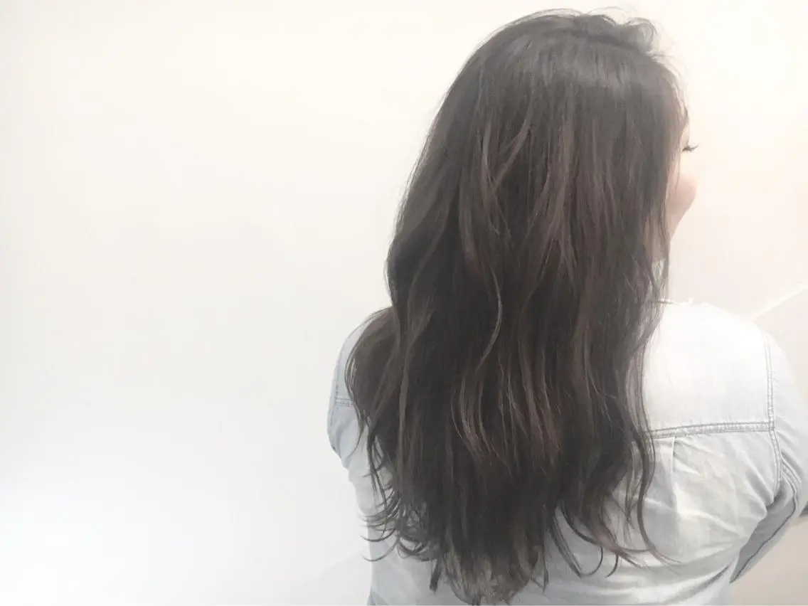 ロング カラー グレージュ 半個室女性salon 🩰Natsumiのヘアスタイル