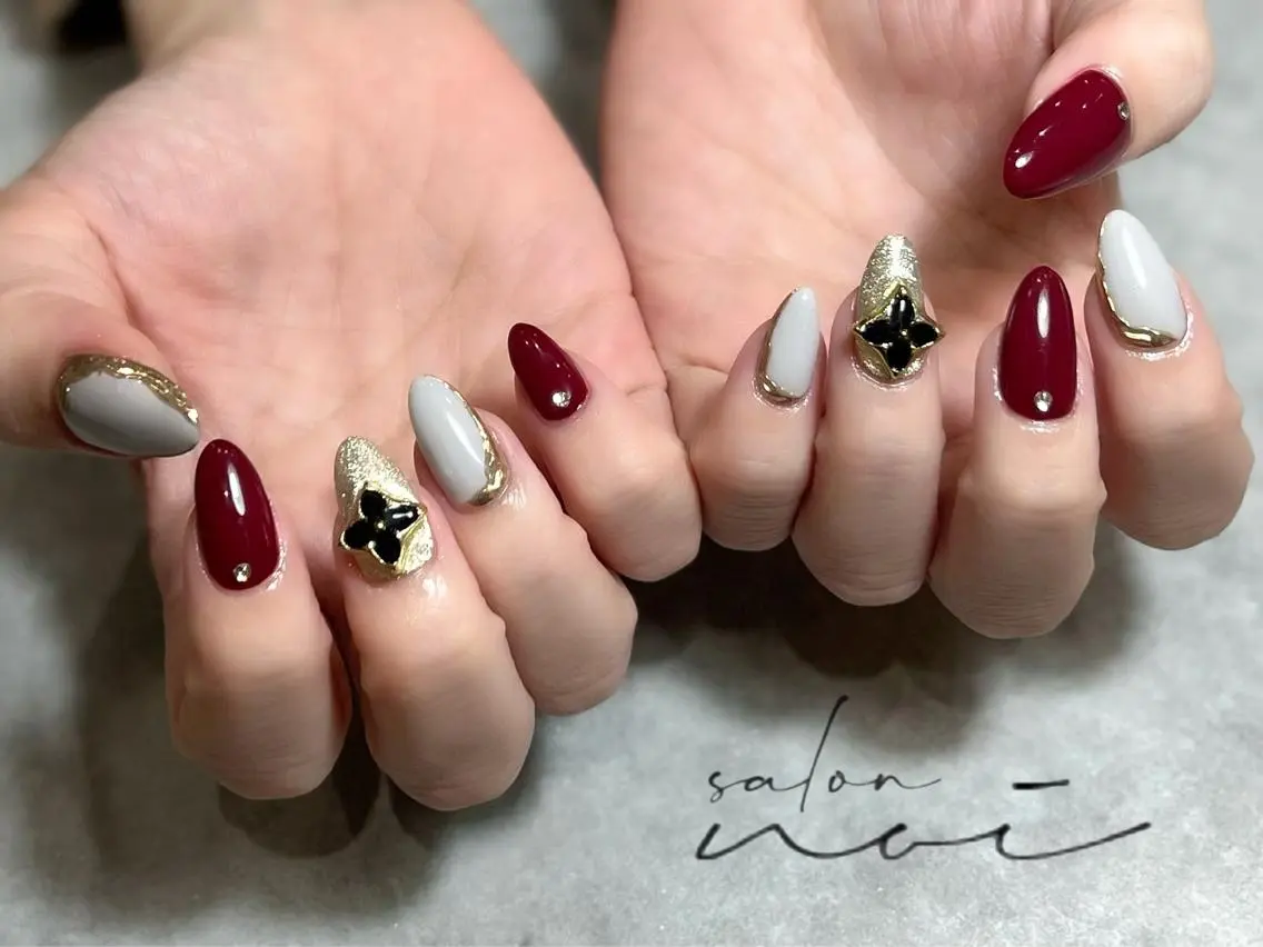 ネイル 持ち込み ハンドネイル salon noiのネイルデザイン
