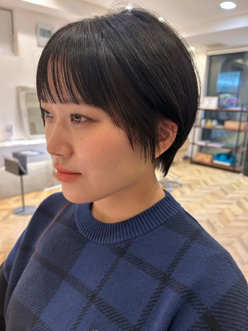 ショート ショートヘア 櫻間 彩心のヘアスタイル