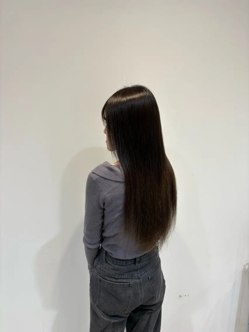 ロング 縮毛矯正 【fifth】立野 涼太のヘアスタイル