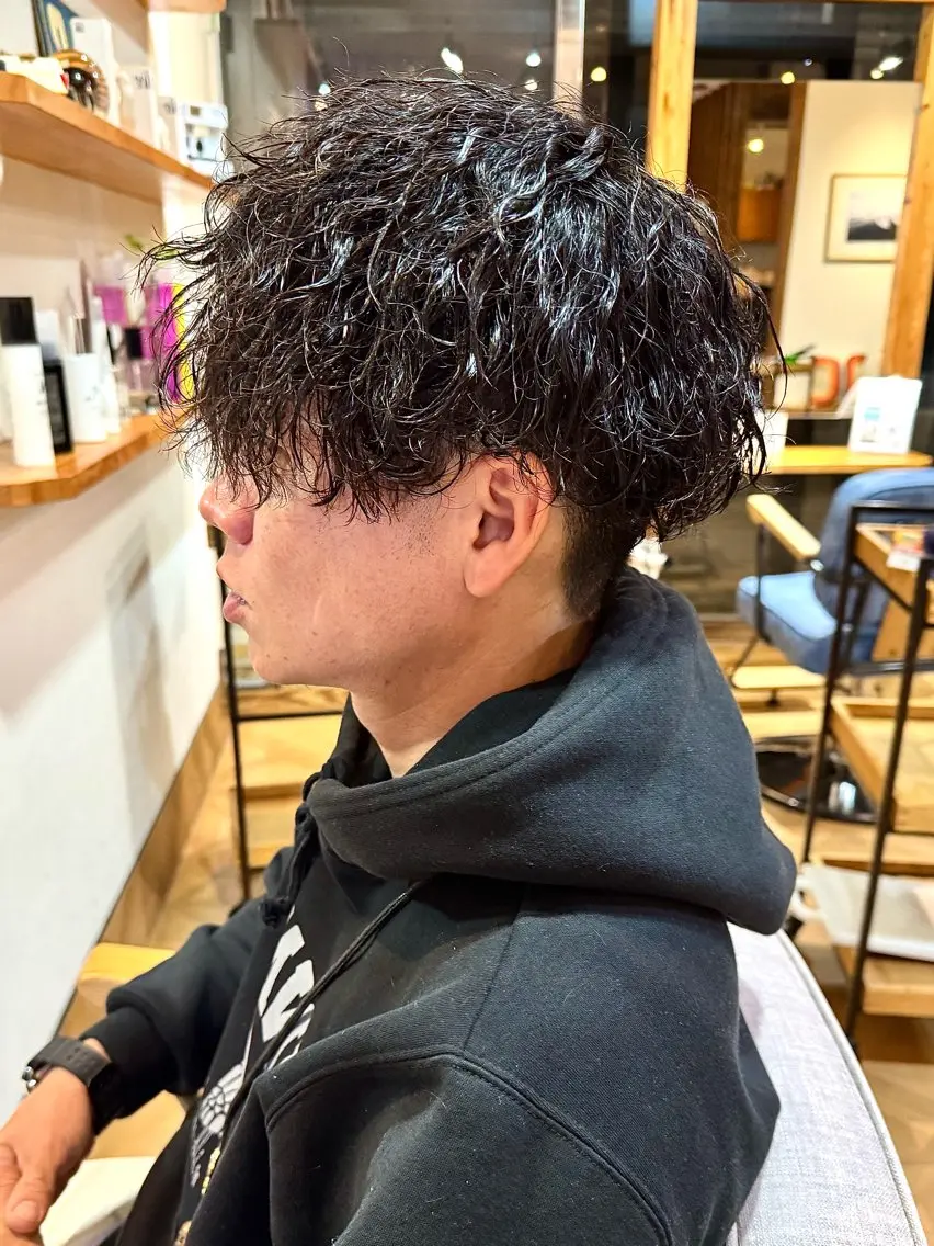 メンズ メンズパーマ カット パーマ メンズカット/ 立川/浜のヘアスタイル