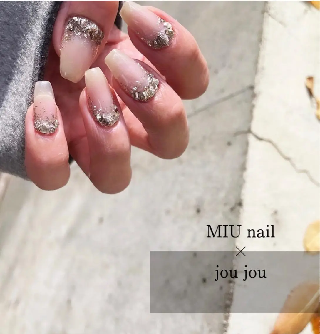 ネイル ニュアンスネイル ハンドネイル MIU 　nailのネイルデザイン