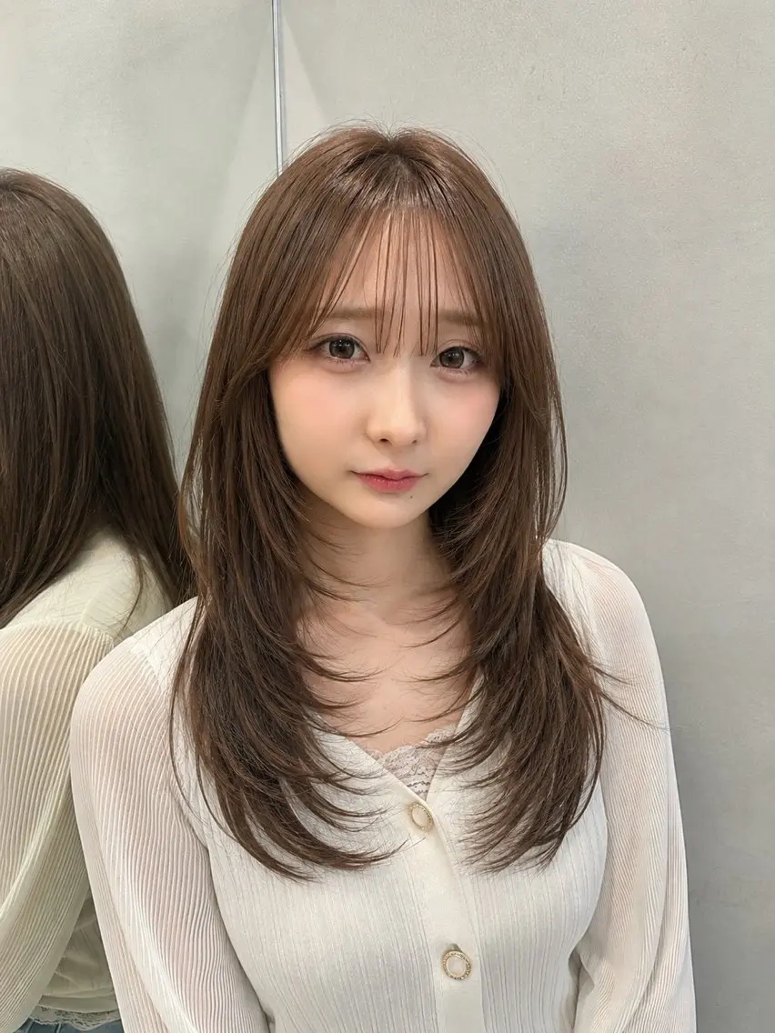 ロング カラー ヘアアレンジ カット ヘアカラー トリートメント 髪質改善/透明感 カラー/吉田光佑のヘアスタイル