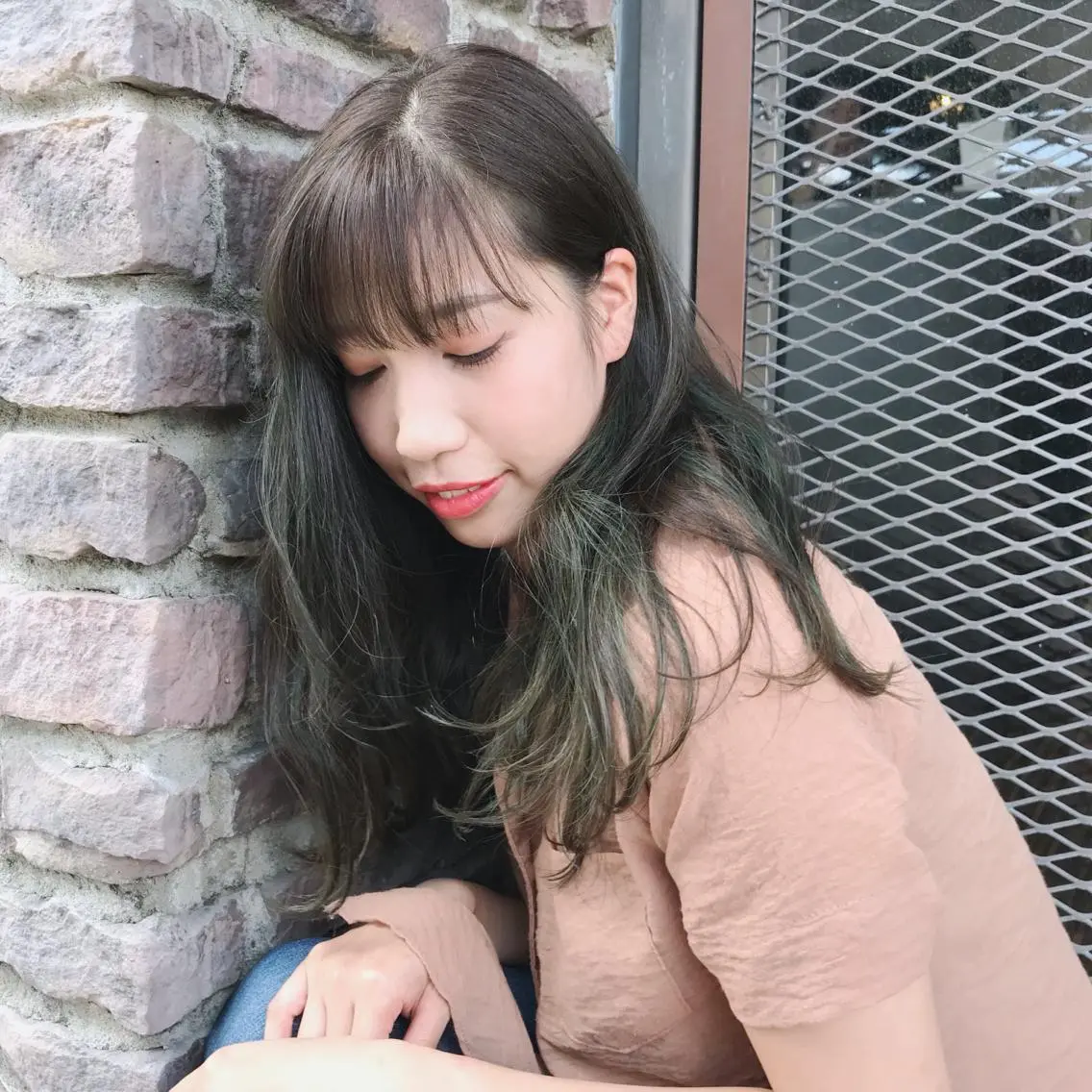 セミロング カラー パーマ ヘアアレンジ タナハラ クミコのその他イメージ