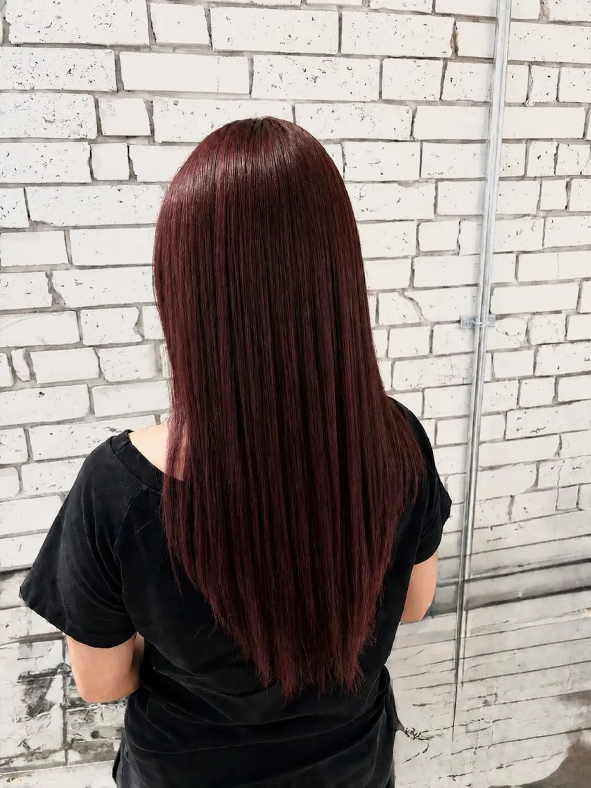 ロング カラー mitsuki ⋆☽︎︎·̩͙のヘアスタイル