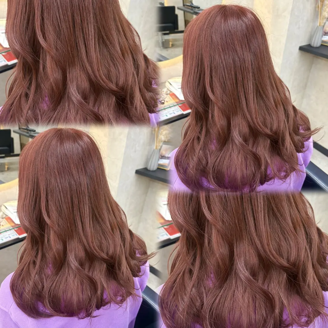 セミロング カラー カット ヘアカラー トリートメント 💛ナチュラル🫧 透明感🫧かずみ💛のヘアスタイル