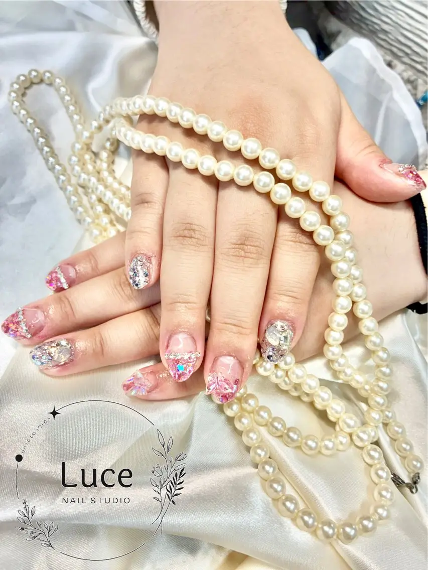 ネイル ピンク NAIL Luceのネイルデザイン