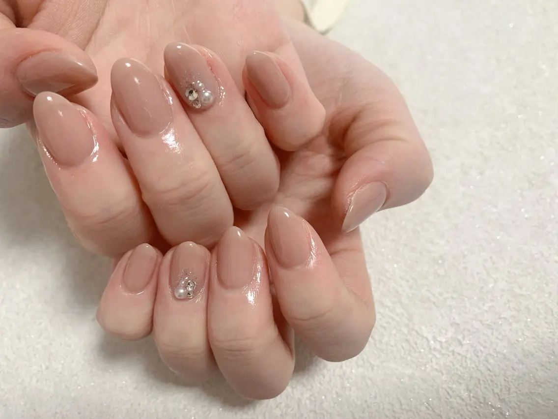 ネイル ジェルネイル 韓国ネイル メンズネイル ニュアンスネイル パラジェル kiki nail たまプラーザのネイルデザイン